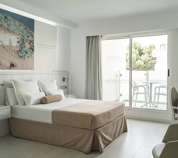 Adapted rooms Villa Luz Family Gourmet & All Exclusive Hotel Gandia