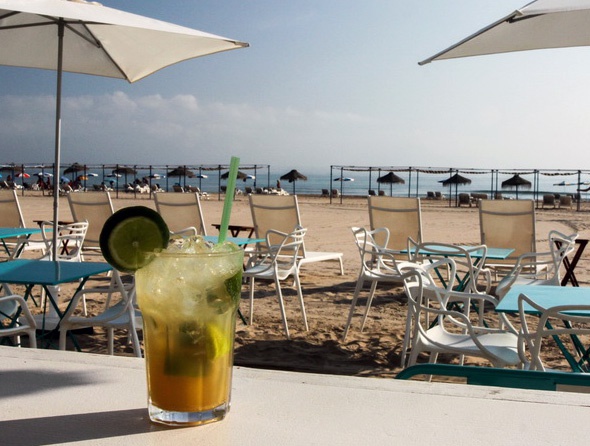 Your beach bar Villa Luz Family Gourmet & All Exclusive Hotel Gandia