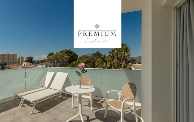 'the tower' terrace club premium (with private terrace) Villa Luz Family Gourmet & All Exclusive Hotel Gandia